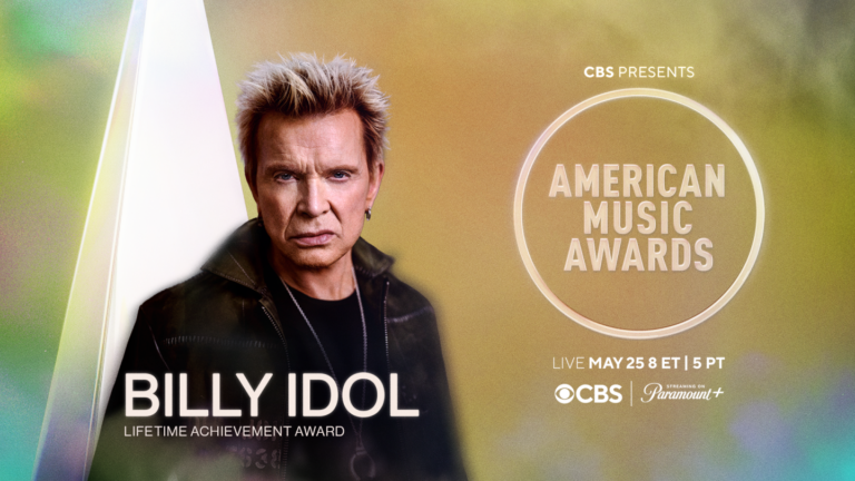 Billy Idol to Receive AMAs Lifetime Achievement Award