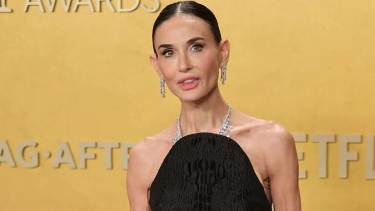 Demi Moore’s Actor Awards Appearance Has Fans Talking. Are Hollywood Beauty Standards Going Too Far?