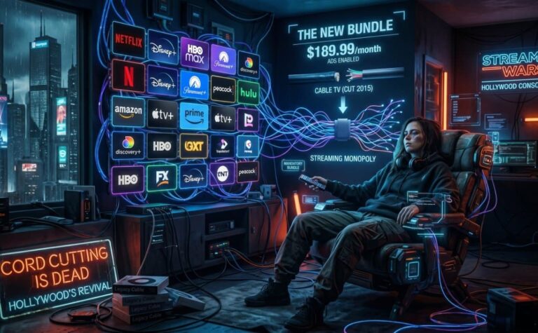 Why Streaming Costs More Than Cable: 3 Ways Hollywood Killed Cord Cutting