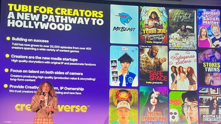 Tubi shares how it’s recruiting creators
