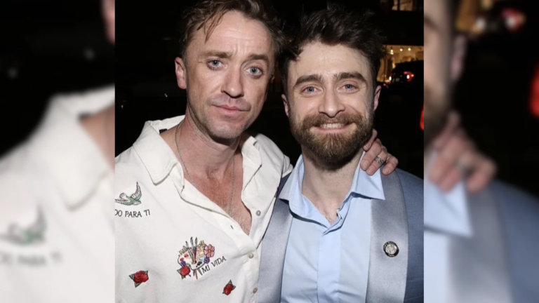 Harry Potter Actors Daniel Radcliffe And Tom Felton Have A Magical Reunion At Party
