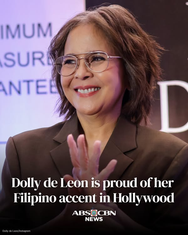 'I CARRY IT WITH PRIDE' Award-winning actress Dolly De Leon shares her recent endeavors in Hollywood and how she's proud to use her Pinoy accent. Full story link in the comment section. – facebook.com 'I CARRY IT WITH PRIDE' Award-winning actress Dolly De Leon shares her recent endeavors in Hollywood and how she's proud to use her Pinoy accent. Full story link in the comment section. – facebook.com