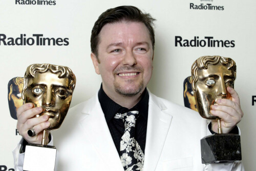Ricky Gervais explains why he will never host another awards show Ricky Gervais explains why he will never host another awards show