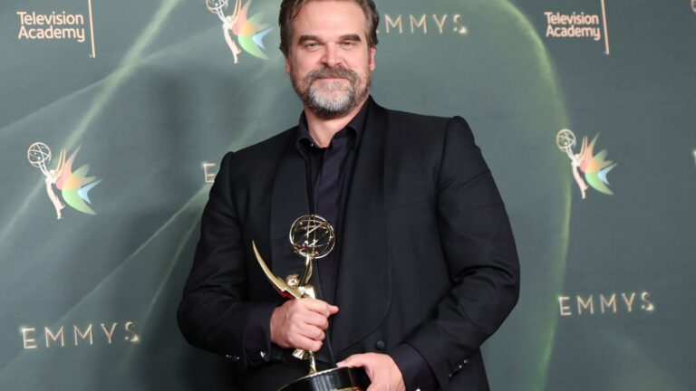 David Harbour Wins Best Supporting Actor in a Limited Series at Emmys