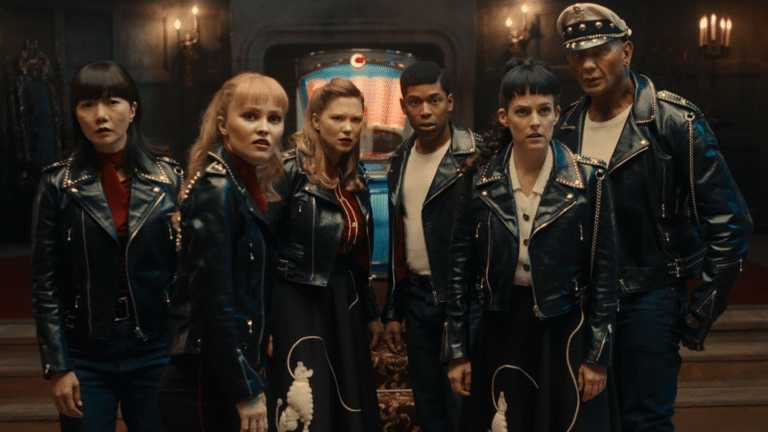 ‘Alpha Gang’ Review: Cate Blanchett, Dave Bautista in Sci-Fi Comedy